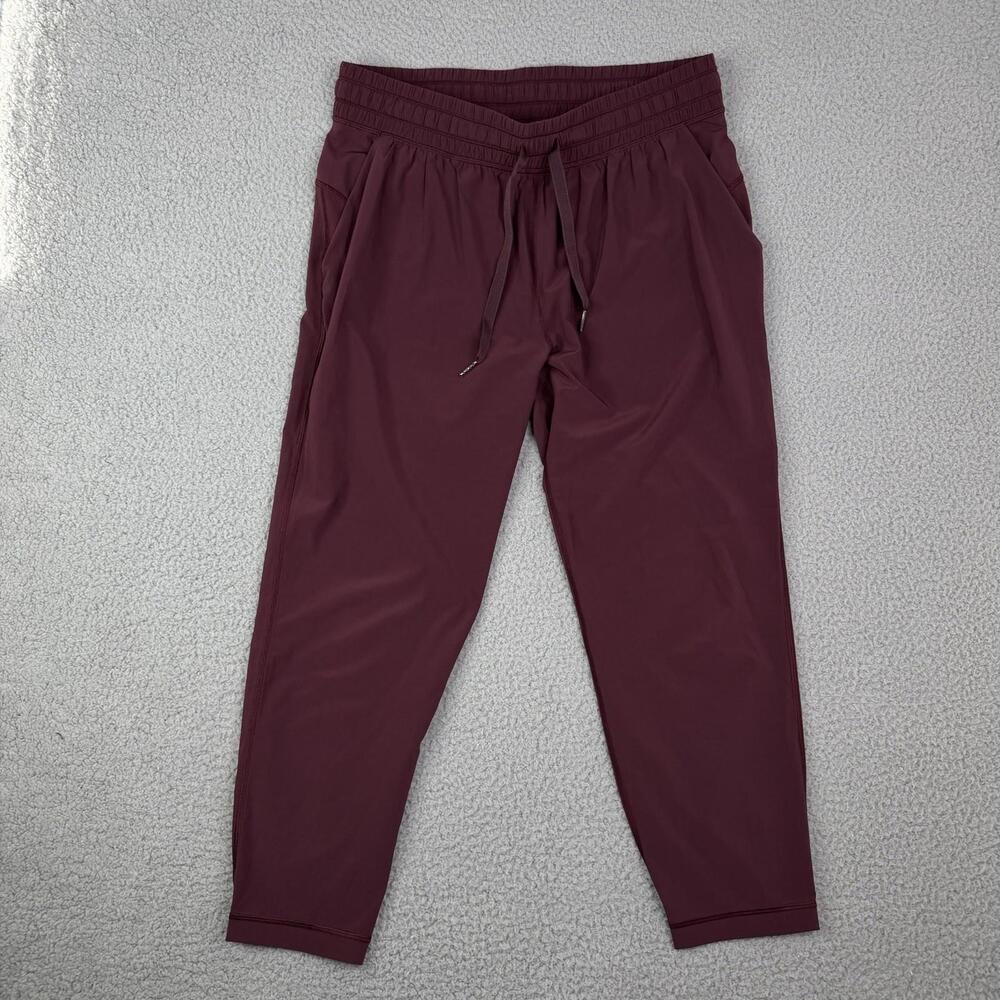 Lululemon Namaskar Crop Joggers Size 6 Drawstring Waist Ultra Lightweight